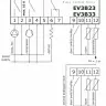 Программируемый контроллер EVCO EV3B23N7 230V 2Hp/8A/5A БЕЗ ДАТЧИКОВ, аналог ID971