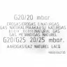 Комплект форсунок G20/20 мбар для газовой плиты Bosch 00635827