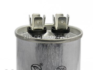 Конденсатор CBB65 35uF 450V алюминий 2x4 контакта Mondo